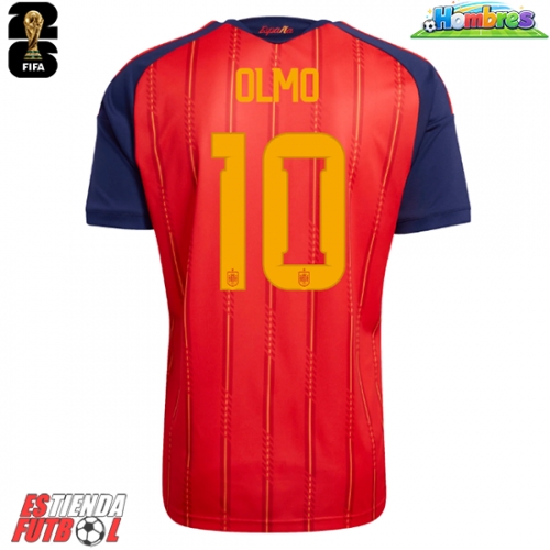 España Dani Olmo #10 Primera Equipación Mundial 2026 Manga Corta
